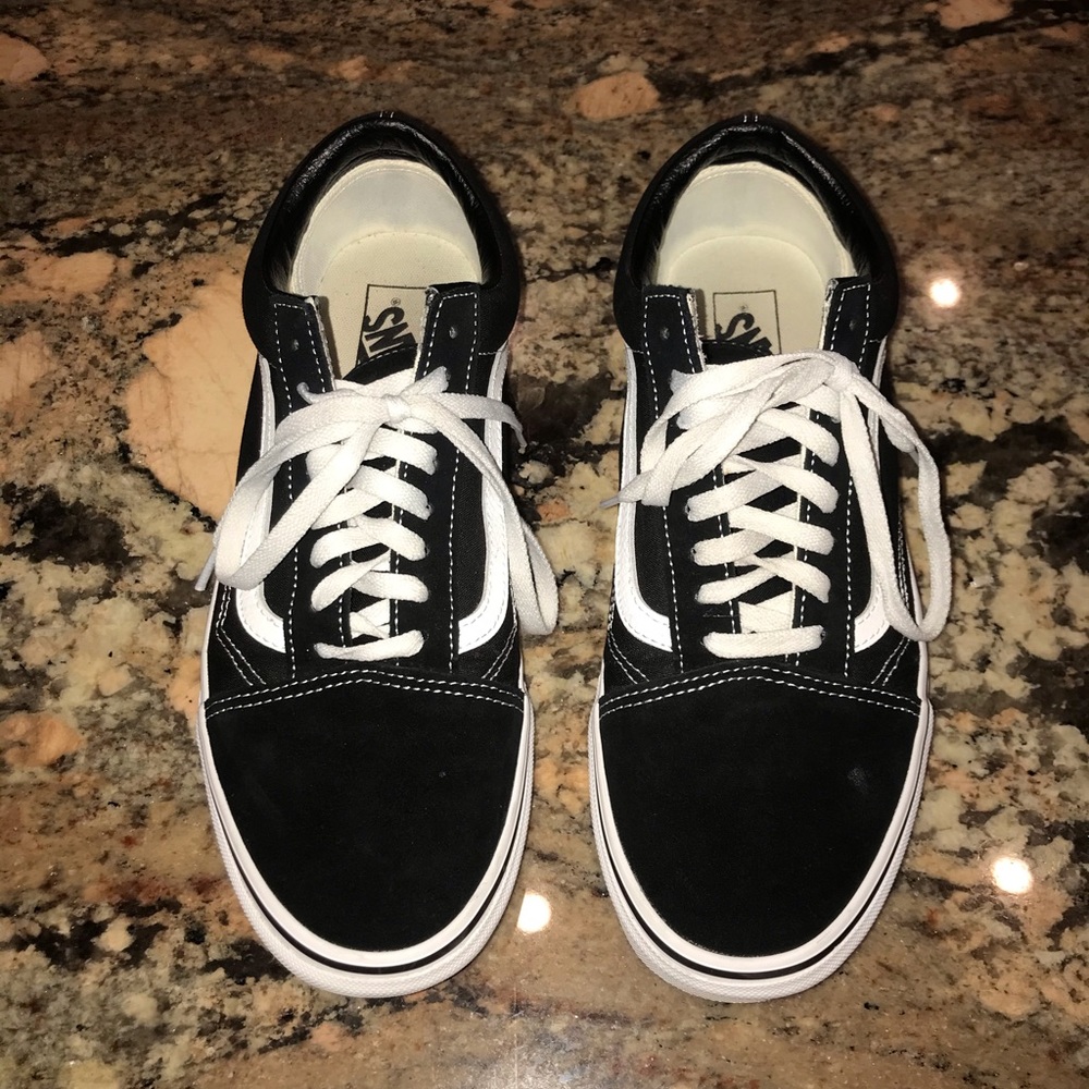 Vans Old Skool Black/White 9/10